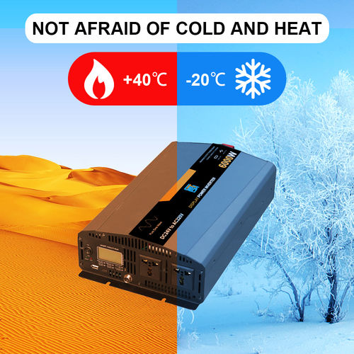 Neueste Unternehmensnachrichten über Hochleistungs-MTS-Reine Sinuswellen-Inverter ️ Saubere Ausgangswellenform, THD < 3%