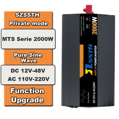 Ein guter Preis. 2000W reiner Sinuswellen-Solarumrichter 12V/24V bis 110V/220V Online