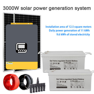 Ein guter Preis. Hochwertiges 3KW Off-Grid-Solaranlage mit MPPT-Controller – Einstellbare Spannung 100V–240V Online