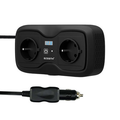 Ein guter Preis. 200W Pure Sine Wave Car Power Inverter | 12V DC to 220V AC with Dual USB & Dual Cigarette Sockets Online