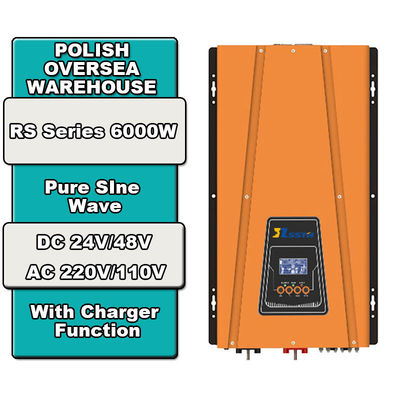 Neue RS-Serie Toroidal-Inverter 12V 24V 48V 6000W reine Sinuswellen-Inverter-Ladegerät