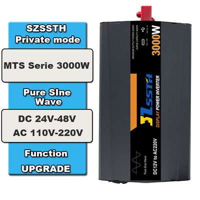 Off-Grid reiner Sinuswellenstromumrichter 3KW kundenspezifische Steckdose 50Hz 60Hz