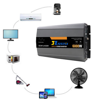 Ein guter Preis. 5000W 6000W reiner Sinuswellenstromumrichter Dc 12V 24V 48V bis AC 110V 220V 230V Online