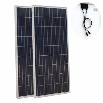 Anpassen Spannung DC24V 48V Poly Solar Panel 200W 300 400 Watt Solar Panel