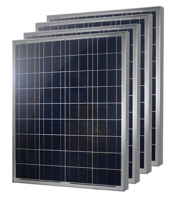 100w 200w Poly Cell Aluminium Glas Solarpaneel Off The Grid Auf dem Netz Solarpaneel