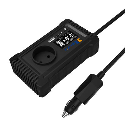 Ein guter Preis. 12V 220V Mini Dc To Ac GaN PD Fast Charger Converter USA UK EU Socket 150W Pure Sine Wave Electric Car Power Inverter Dual Sockets Online
