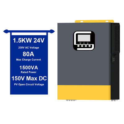 Überlastschutz 1,5 KVA 1500 Watt Solarumrichter eingebauter 40A MPPT-Ladegerät