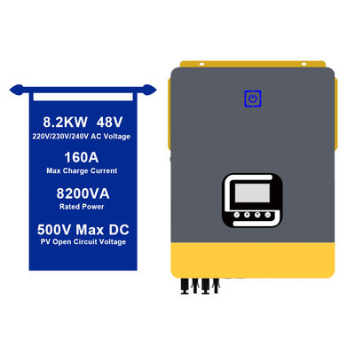 8.2KW 48V Sinuswelle Off-Grid Solarumrichter All-in-One Solarlader Umrichter