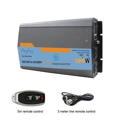 2kw 2000W reines Sinus-Wellen-Ladegerät Wechselrichter Hochspannung Ausschnitt 14.8V/31V