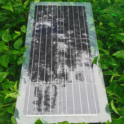 30W 40W 50W 60W 80W Solaranlage PET Halbtransparente Solaranlage 1000V
