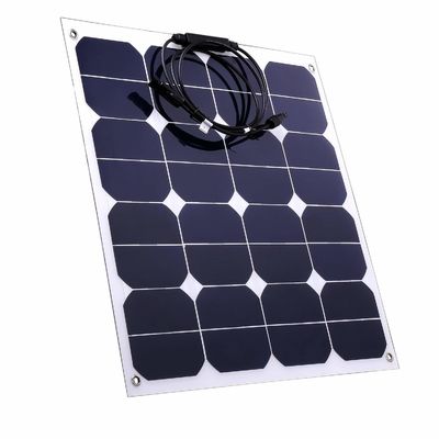 50 Watt ETFE flexibles Solarpanel für 12V Monowasserdichtes Solarsystem