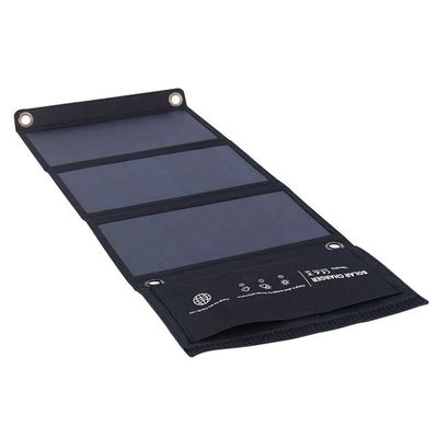Portables 21W Klapp-Solar-Panel-Ladegerät für Mobiltelefone DC USB-Ausgang 670*270*20mm
