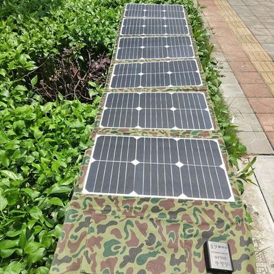 Tragbares Klapp-Solarpanel 120w 100w Klapp-Solarpanel zum Wandern im Freien