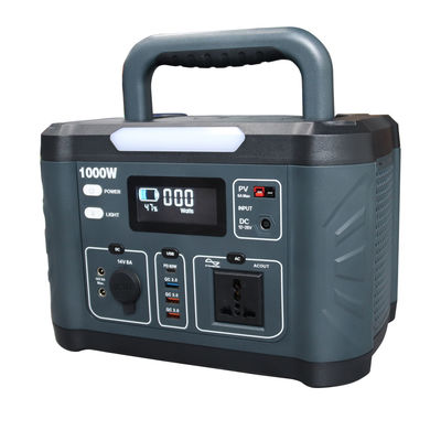 Reine Sine-Wellen-Portable Power Station 799.2wh / 1000 Watt Solargenerator OEM