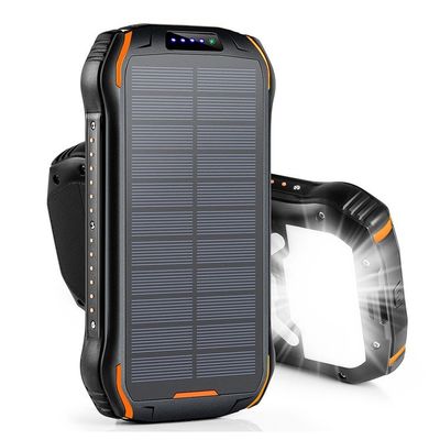 26800mAh Portable Solar Power Bank mit Wireless Funktion IPX7 Wasserdicht