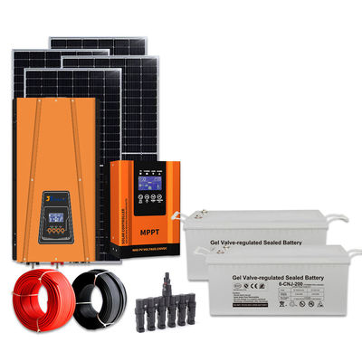 OEM ODM 3Kw Solarsystem Kit mit Batteriespeicher und monokristalline Silizium-Panels
