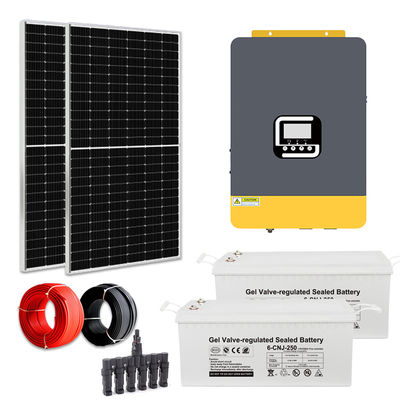 2kw Heimat Solarenergiesystem 120V/220V/230V/240V Einstellspannung