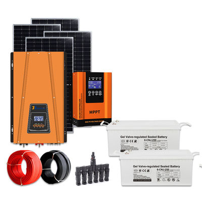 Komplettes 8kw-Solarsystem-Kit Einphasige verstellbare Wechselspannung Off-Grid-Inverter