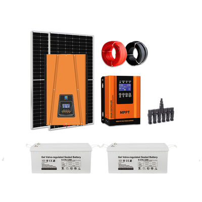 Off-Grid-Fullset 10kw Solarsystem-Kit mit Batteriespeicher CE Rhos Fcc-Zertifikat