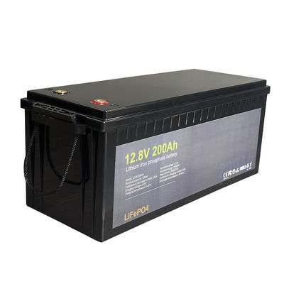 Eingebaute BMS LiFePo4 Solarbatterie 12V 200Ah Lithium Eisen Phosphat Solarbatterie