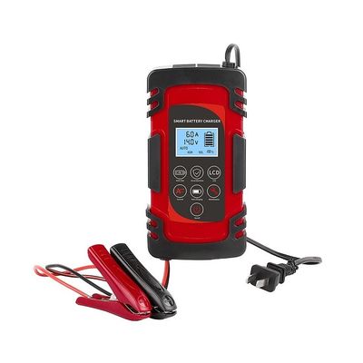 Ein guter Preis. 12V 24V Automatisches Universelles Blei-Säure-Autobatterie-Ladegerät ABS-Material Online