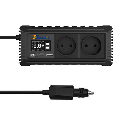12V bis 110V 220V Auto-Stromumrichter mit USB-Stecker und Steckdose
