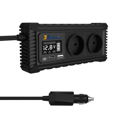 200W 12V Gleichspannung auf Wechselstrom 110V 220V reiner Sinuswellen-Auto-Leistungsumrichter mit 92% Verfügbarkeit und 50Hz Ausgangsfrequenz