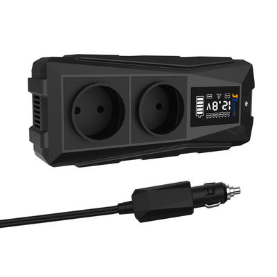 Ein guter Preis. Kleiner 12V bis 110V 220V Autostromumrichter mit USB-Nennleistung Typ C 300W Modifizierte Sinuswelle Online