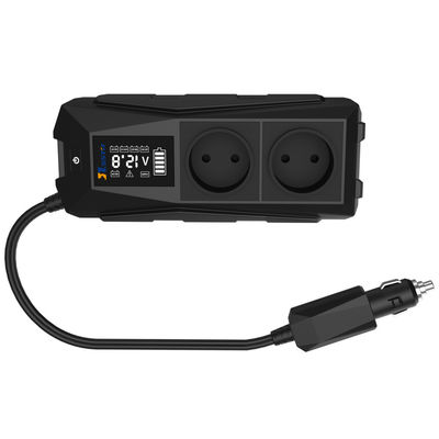 Portable 12V bis 110V 220V Gleichspannungs-/ Wechselstromumrichter Auto-Leistungsumrichter mit USB Typ C