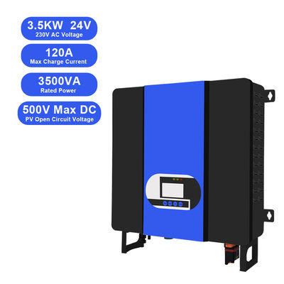 3.5KW 24V bis 110V 220V 230V All-in-One Hybrid-Wechselrichter mit MPPT-Solarsteuerung und WiFi/GPRS-Kommunikation