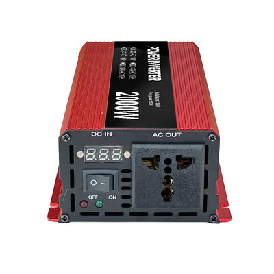 1000W 2000W Spitzenleistung 12V 24V 48V 60V reiner Sinuswellenstromumrichter mit Überlastschutz