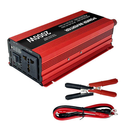 2000W Spitzenstrom von Gleichspannung zu Wechselstromumrichter 12V 24V 48V 60V Off-Grid-Stromumrichter Ausgangsstrombelastung