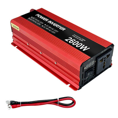1300W 2600W Spitzenleistung 12V 24V 48V 60V reiner Sinuswellenstromumrichter Überlastschutz und SDK-Netzwerk