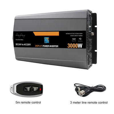 Ein guter Preis. 3 kW reiner Sinuswellenstromumrichter 12V/24V/48V bis 110V/220V 3000W Online