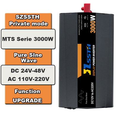 3 kW reiner Sine-Welle Off-Grid-Solarumrichter (12 / 24 / 48 V bis 110 / 220 / 230 / 240 V)