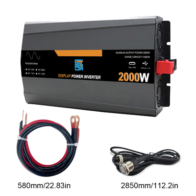 Ein guter Preis. EU-Stecker 3KW 24V 220V Reiner Sinuswellen-Off-Grid-Solar-Wechselrichter Online