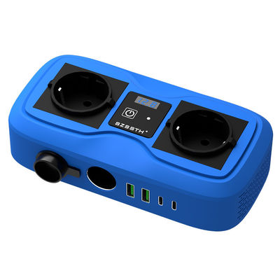 Ein guter Preis. 200W Auto-Spannungswandler mit LCD-Anzeige & doppelten Zigarettenanzünder-Anschlüssen, 2 USB-Anschlüssen und AC-Steckdose, 12V auf 220V modifizierte Sinuswelle Online