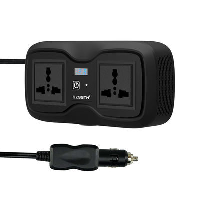 Ein guter Preis. 200W GaN Auto-Power-Inverter und 100W PD-Schnellladegerät 12V bis 110V/220V Modifizierte Sinuswelle AC + Dual USB-A/C Online