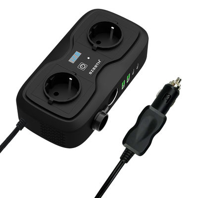 Ein guter Preis. 200W GaN Auto-Wechselrichter & PD-Schnellladegerät | 12V auf 110V AC (US/EU-Steckdosen) + Duale USB-Anschlüsse Online